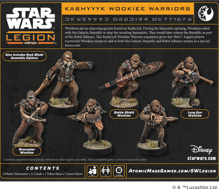 Star Wars: Legion - Kashyyyk Wookie Warriors