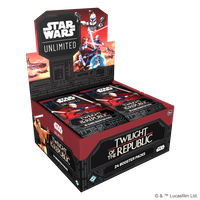 Star Wars: Unlimited - Twilight of the Republic Booster Display