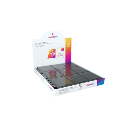 Gamegenic: 18-Pocket Page Sideloading - Black
