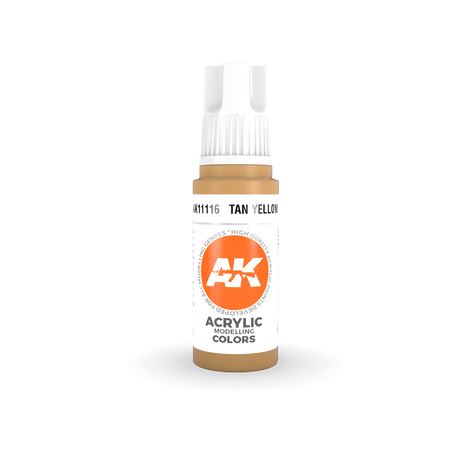 AK 3GEN Acrylics: Tan Yellow 17ml