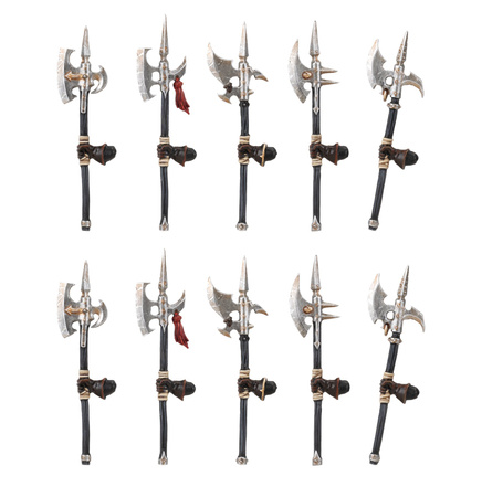 Warriors of Chaos: Chaos Warriors Halberds Upgrade Set