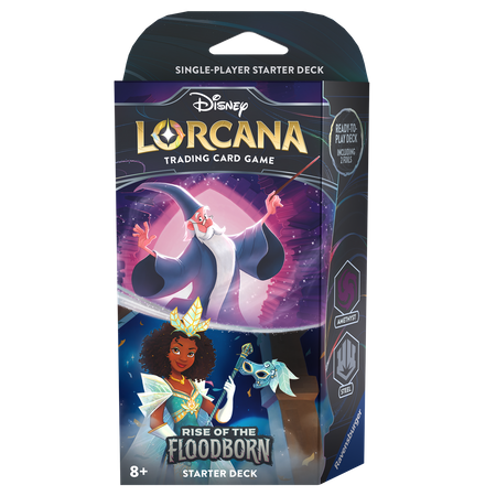 Disney Lorcana Rise of the Floodborn: Amethyst & Steel Starter Deck