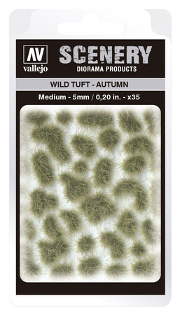 Vallejo: Scenery - Wild Tuft - Autumn (5 mm)x35