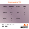 AK 3GEN Acrylics: Anodized Violet 17ml
