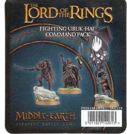 Fighting Uruk-hai Warrior Command Pack