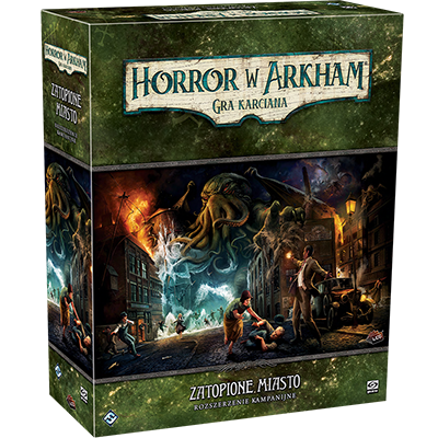 Horror w Arkham: Gra Karciana - Zatopione miasto - Rozszerzenie kampanijne