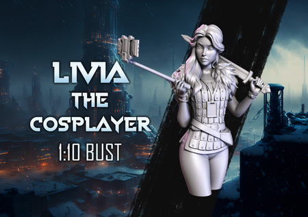 Livia the Cosplayer 1:10 Bust