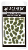 Vallejo: Scenery - Wild Tuft - Dry Green (2 mm)x35