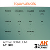 AK 3GEN Acrylics: Astral Beryllium 17ml