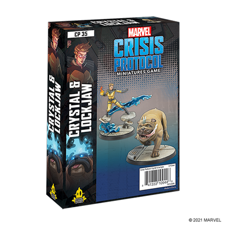 Marvel: Crisis Protocol - Crystal and Lockjaw