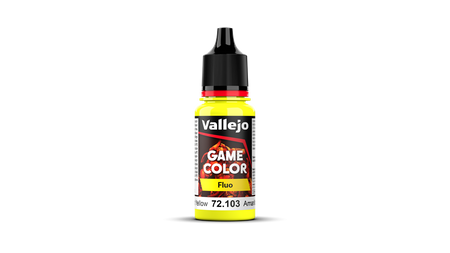 Vallejo: 72.103 - Game Color - Fluo - Yellow (18 ml)