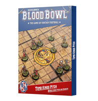 Blood Bowl: Tomb Kings Team Double-sided Pitch and Dugouts
