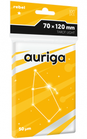 Koszulki na karty Rebel (70x120 mm) Auriga Light, 100 sztuk