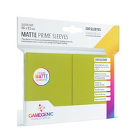 Matte Prime CCG Sleeves - Lime (100 szt)