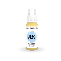 AK 3GEN Acrylics: Pastel Yellow 17ml