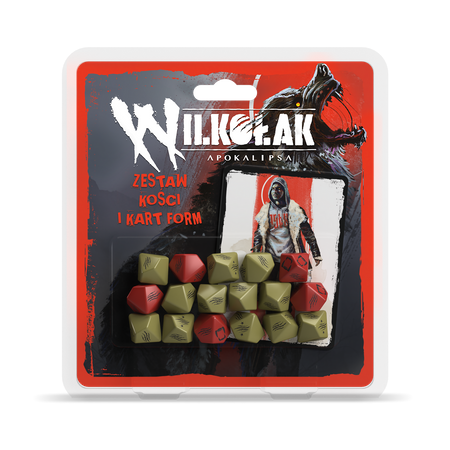 Oficjalne kości i karty form do "Wilkołaka: Apokalipsy" edycja polska