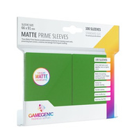 Matte Prime CCG Sleeves - Green (100 szt)