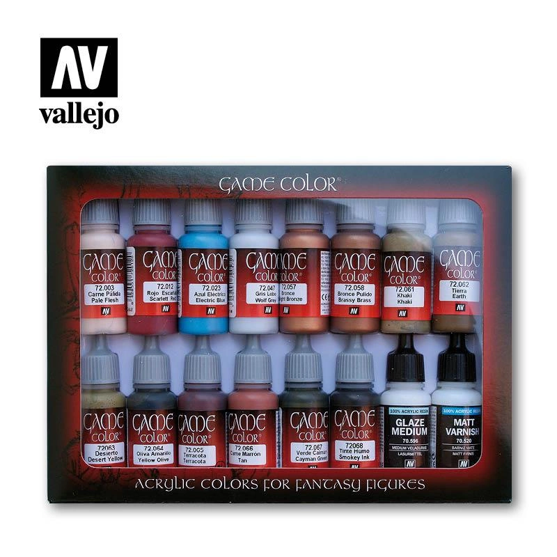 Vallejo Game Color: Sepia Wash (17ml), Table Top Miniatures