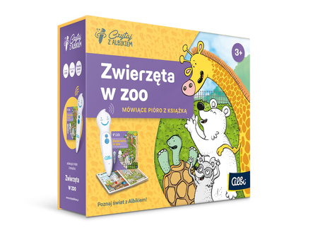 Zwierzęta w ZOO zestaw Albik