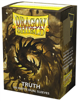 DRAGON SHIELD SLEEVES - STANDARD SIZE - MATTE DUAL - TRUTH (100 SLEEVES)