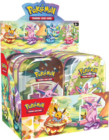 Pokémon TCG: Scarlet & Violet - Prismatic Evolutions - Mini tin BUNDLE 8