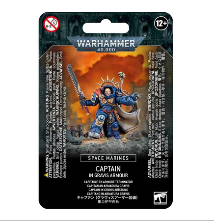 Space Marines: Captain in Gravis Armour