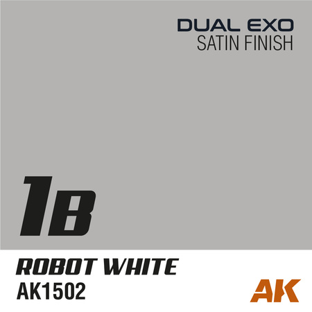 AK Interactive: Dual Exo 1B - Robot White