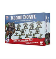 Blood Bowl: The Thunder Valley Greenskins / Black Orc Team