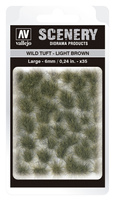 Vallejo: Scenery - Wild Tuft - Light Brown (6)x35