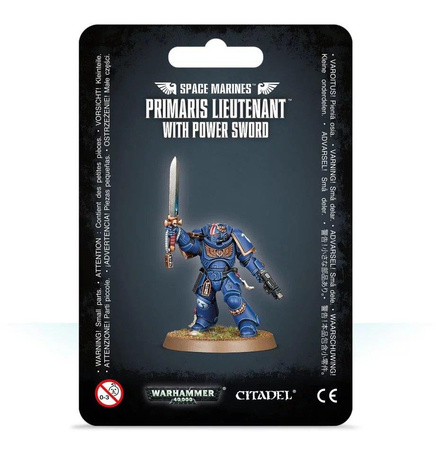 Space Marines: Primaris Lieutenant with Power Sword