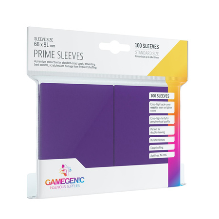 Prime CCG Sleeves - Purple (100 szt)