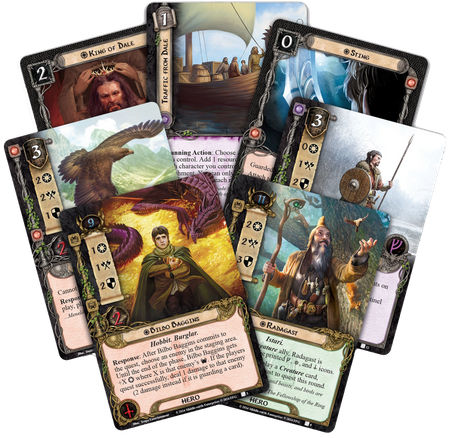 The Lord of the Rings: The Card Game - Ered Mithrin Hero Expansion