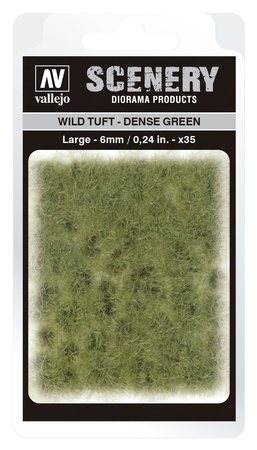 Vallejo: Scenery - Wild Tuft - Dense Green (6)x35