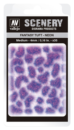 Vallejo: Scenery - Fantasy Tuft - Neon (4 mm)x35