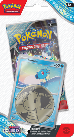  Pokémon TCG: Scarlet & Violet - Stellar Crown - Checklane Blister Horsea