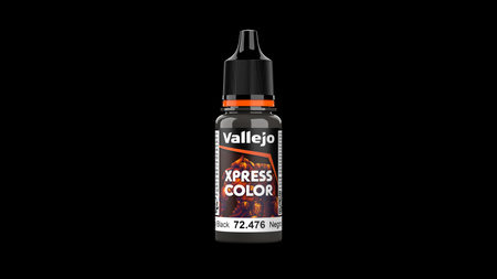 Vallejo: 72.476 - Xpress Color - Greasy Black (18 ml)