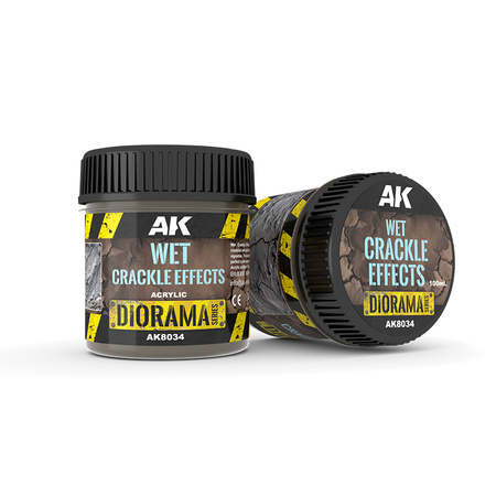 AK: WET CRACKLE EFFECTS - 100ml (Acrylic)