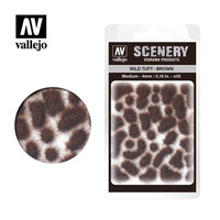 Vallejo: Scenery - Wild Tuft - Brown (5 mm)x35