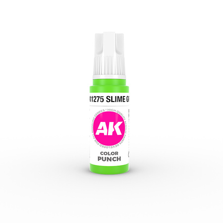 AK 3GEN Acrylics - Color Punch - Slime green 17 ml