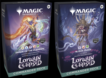Magic the Gathering: Lorwyn Eclipsed Commander Decks (2 Decks)