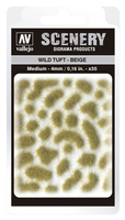 Vallejo: Scenery - Wild Tuft - Beige (4 mm)x35