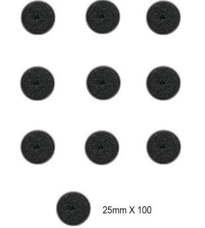 Citadel 25mm Round Bases (100 Pack)