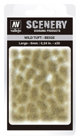 Vallejo: Scenery - Wild Tuft - Beige (6 mm)x35