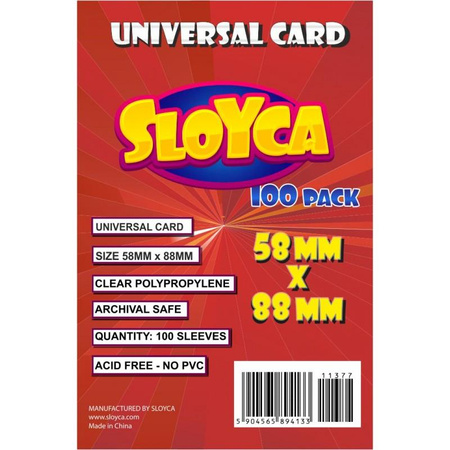 Koszulki Sloyca - Universal Card (58x88 mm) 100 szt