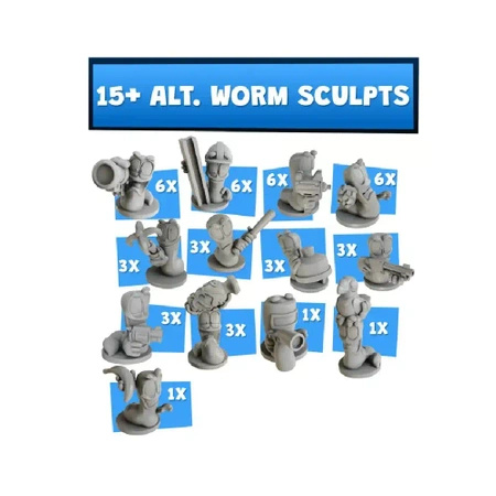 Worms: The Board Game MAYHEM Edition - EN