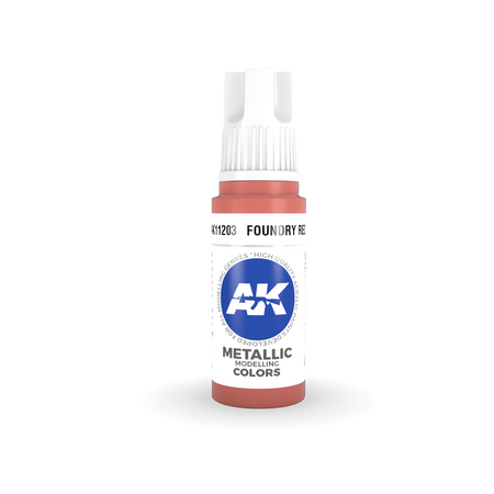 AK 3GEN Acrylics: Foundry Red 17ml