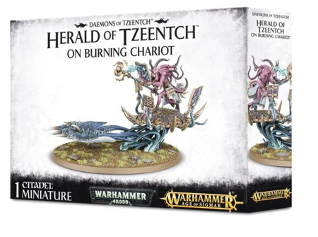 Herald of Tzeentch on Burning Chariot