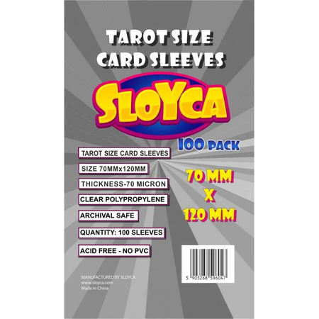Koszulki Sloyca - Tarot (70x120 mm) 100 szt