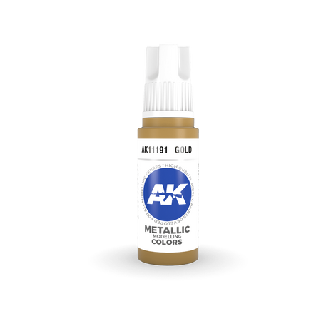 AK 3GEN Acrylics: Gold 17ml