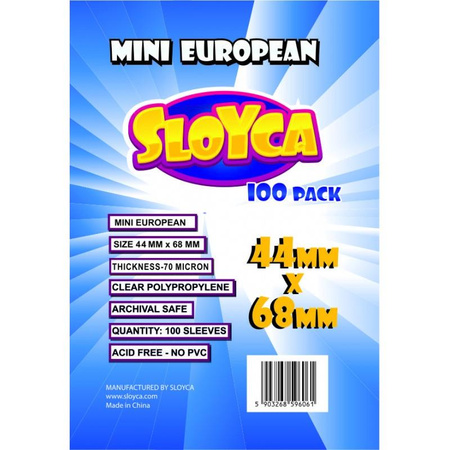 Koszulki Sloyca - Mini European (44x68 mm) 100 szt